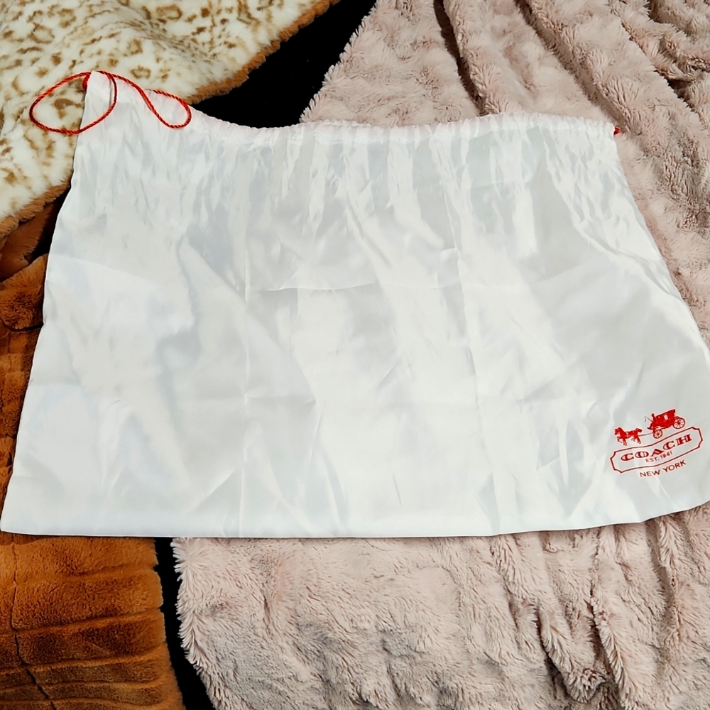 Brand new coach dust bag